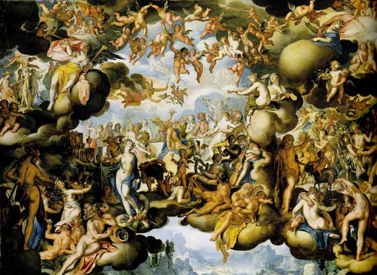 Wedding of Peleus and Thetis